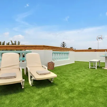 Orange Light With Private Pool * Corralejo