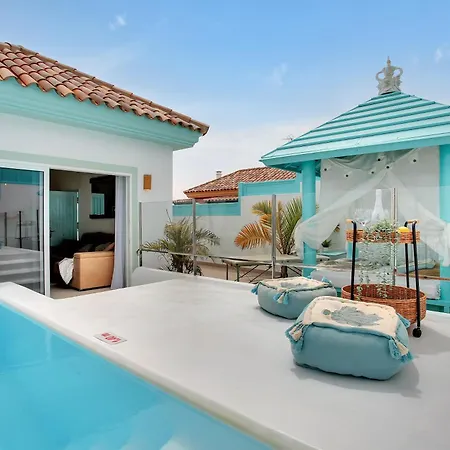 Orange Light With Private Pool * Corralejo